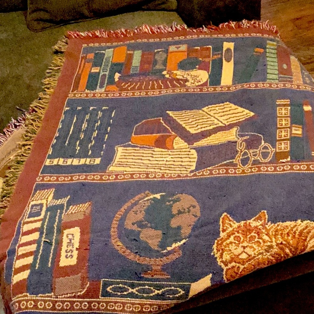 Book lover’s Throw Blanket 45x68”